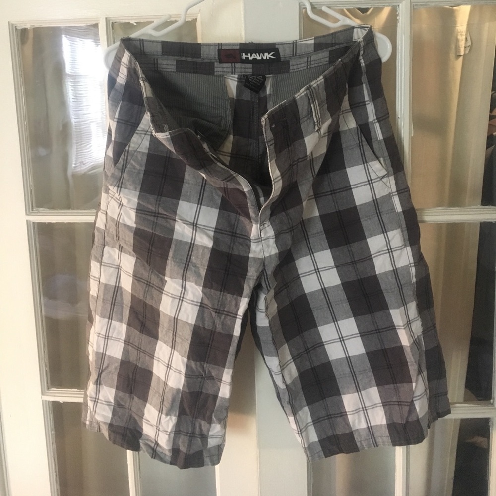 Plaid Hawk Shorts