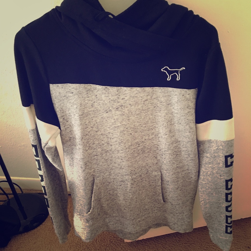 PINK Victoria secret cowl neck hoodie