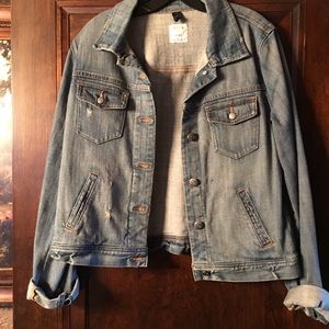J crew denied jacket size M J crew denied jacket size M