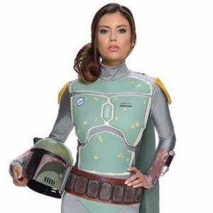 Womens Star Wars Boba Fett Costume Halloween 2-6