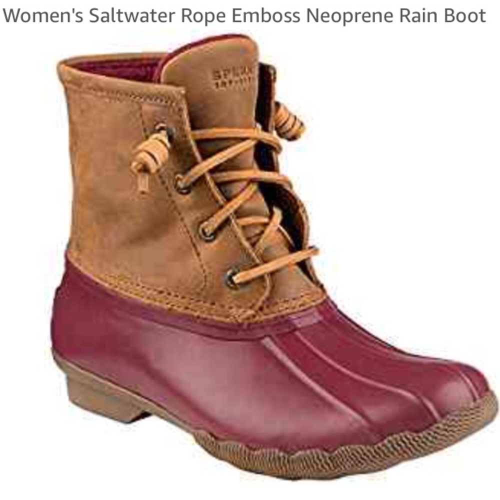 OPENtoOFFERS! Like New Sperry Topsider Rain Boots!