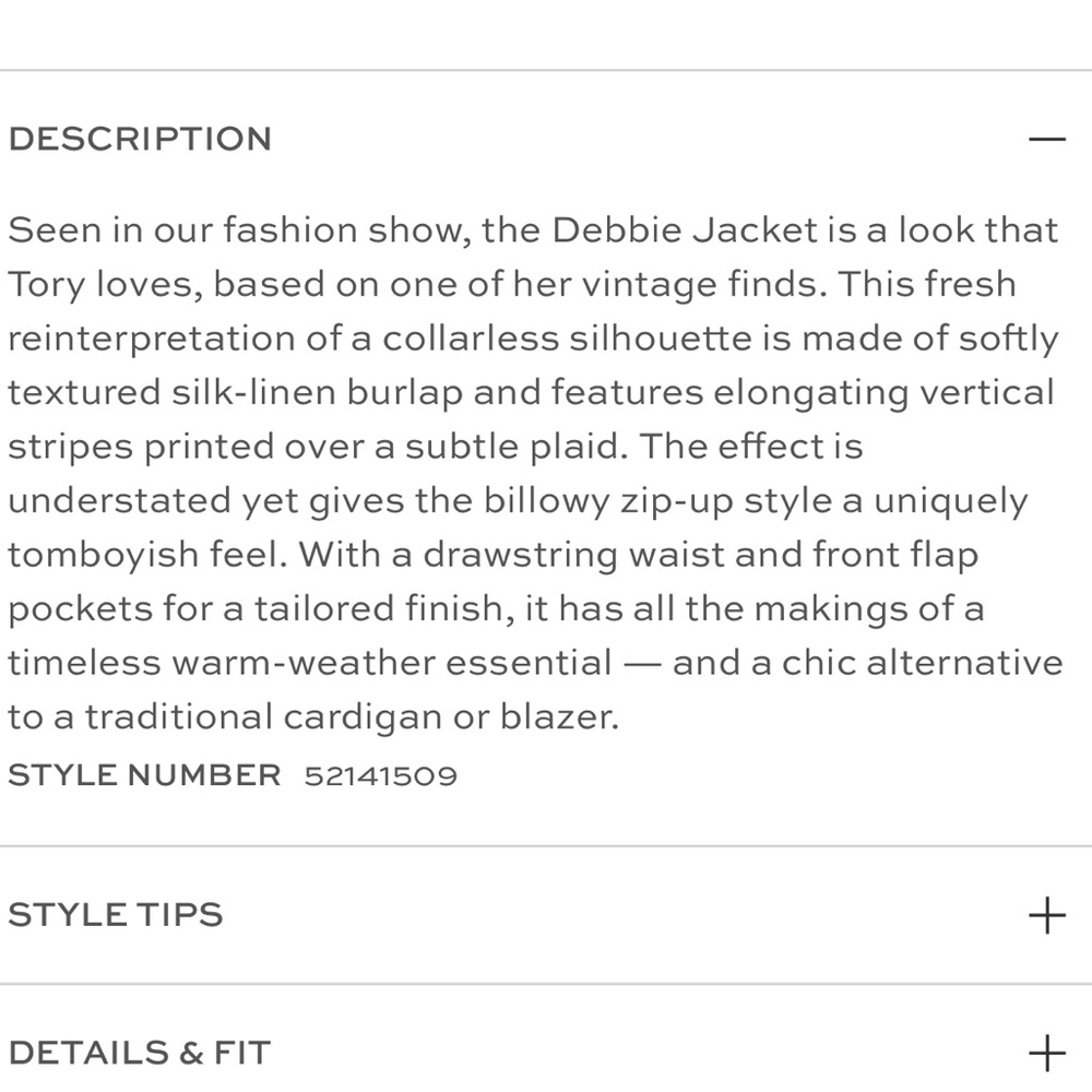 Tory Burch Debbie Jacket - Picture 8 of 8