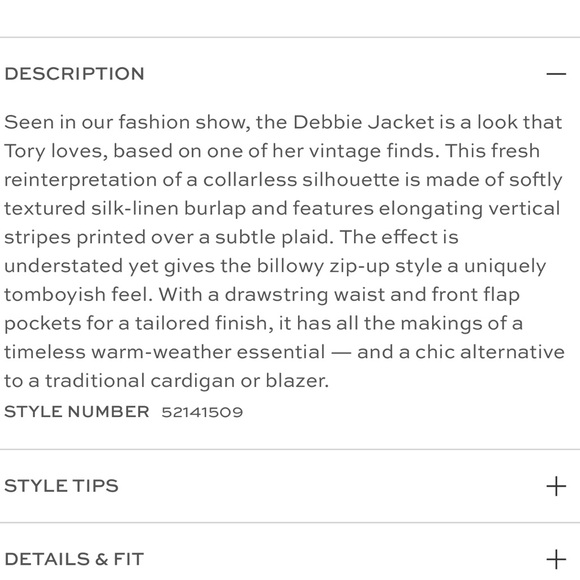 Tory Burch Debbie Jacket - Picture 8 of 8