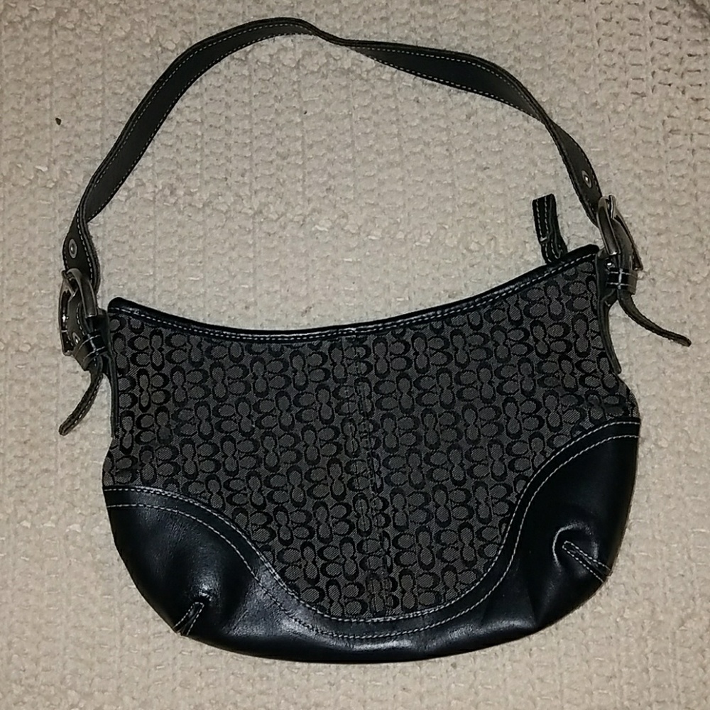 Black Coach Clutch
