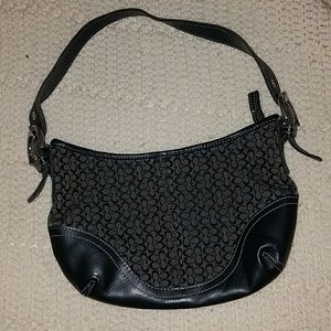 Black Coach Clutch
