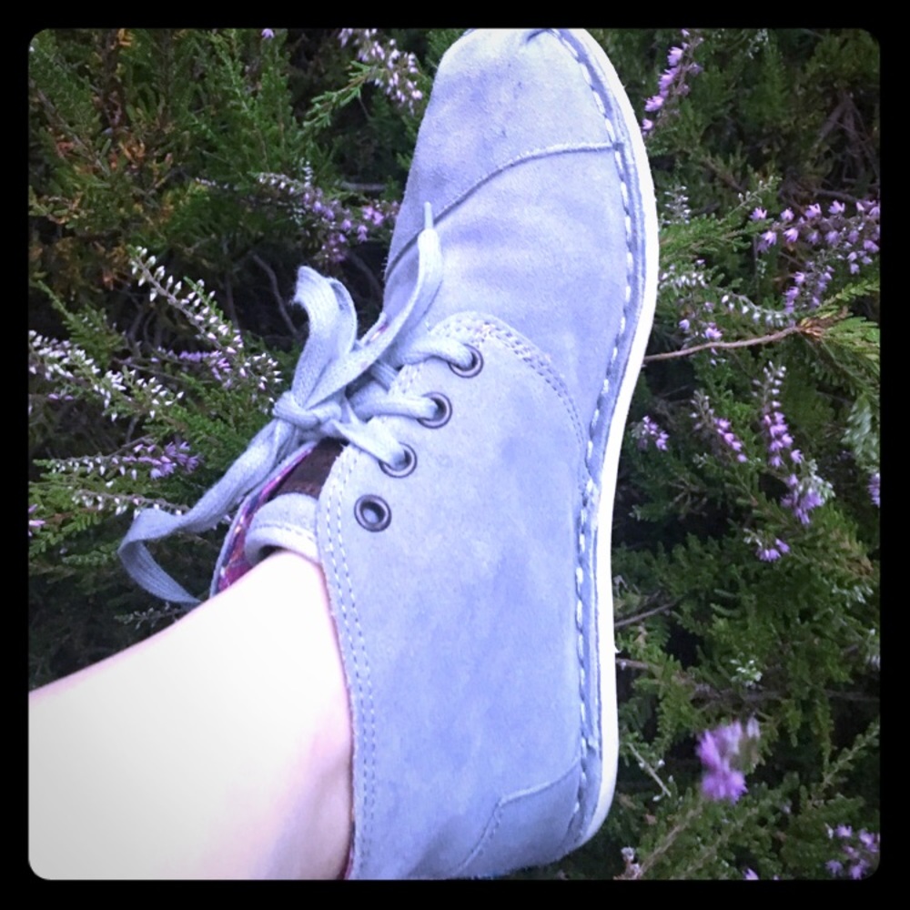 Gray High Top Toms
