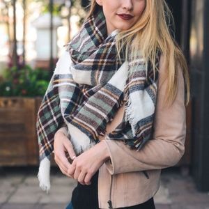 Bellanblue Accessories - KIRA Frayed Scarf Bellanblue Accessories - KIRA Frayed Scarf