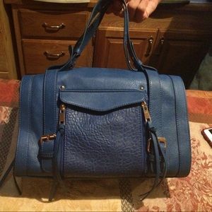 ROYAL BLUE HANDBAG (not to big,not to small)