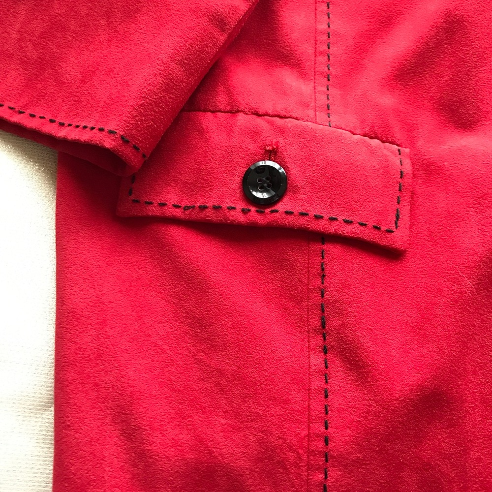Samantha Grey Suede Jacket