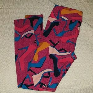 OS lularoe leggings, never worn