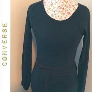 Converse cute charcoal sweatshirt dress.