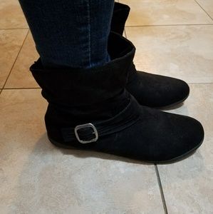 ARIZONA JEANS BLACK ANKLE BOOTS SIZE 9