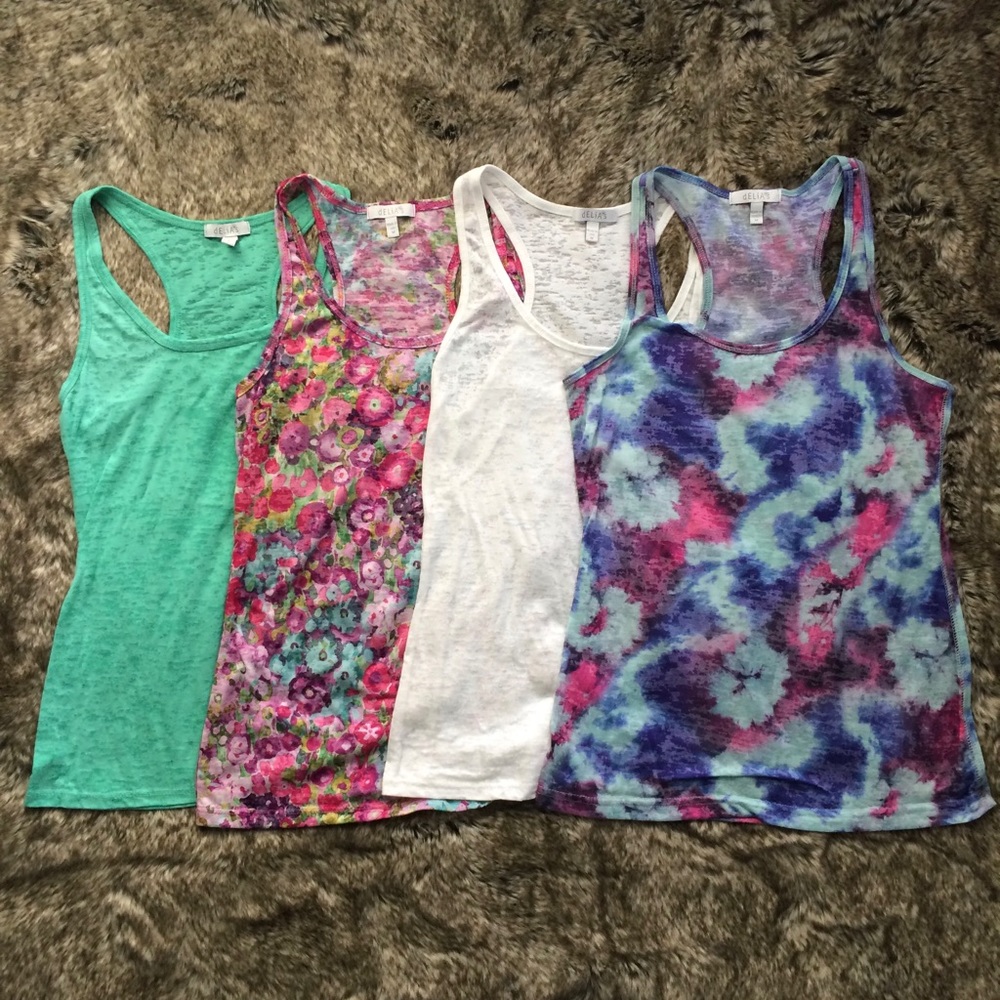 Delia's Lot of Four Tank Tops
