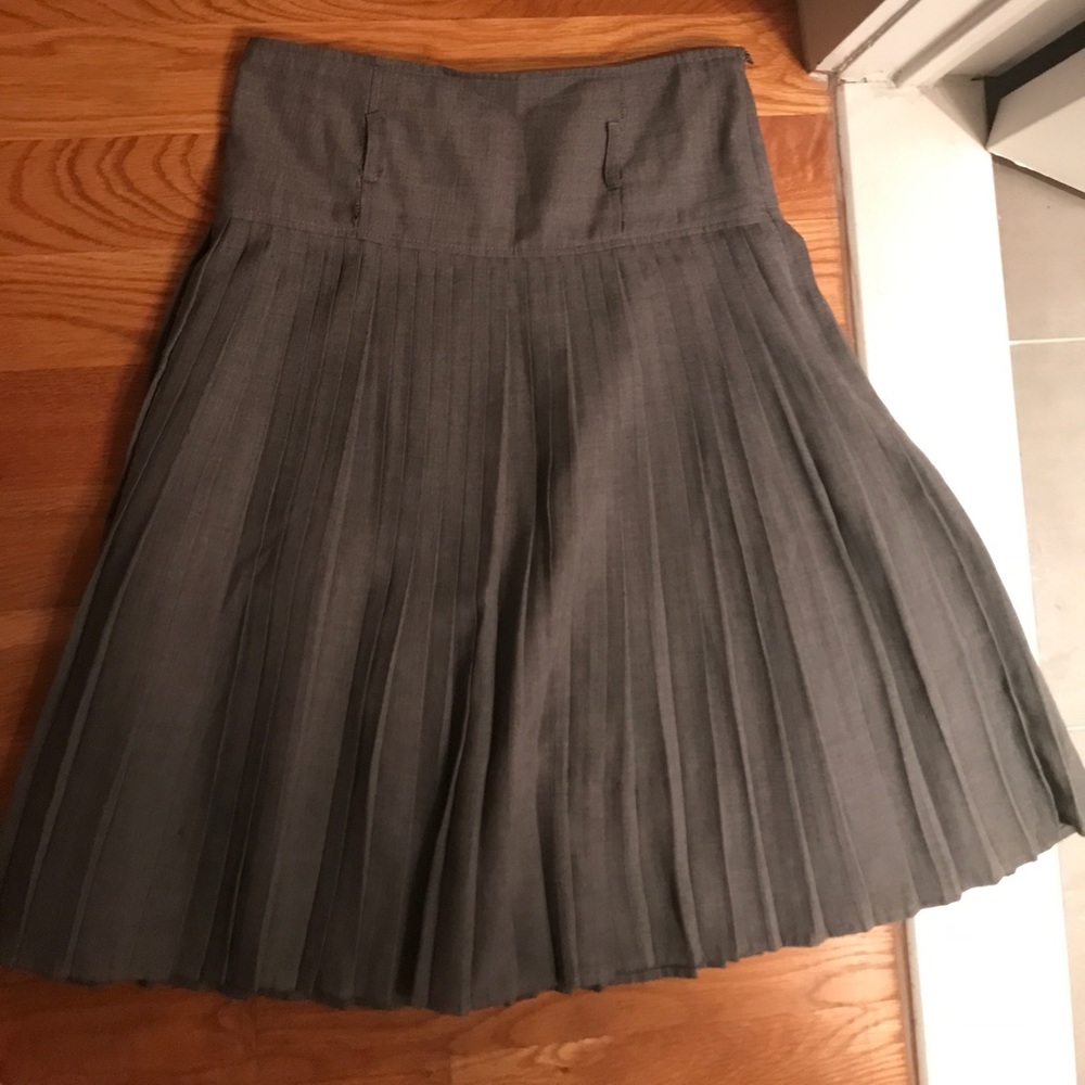 pleated skirt