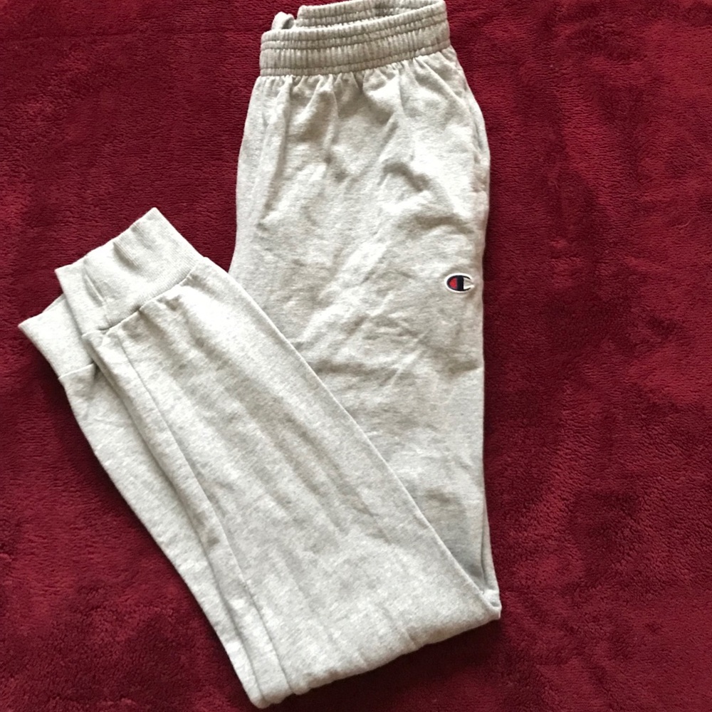 Grey champion joggers