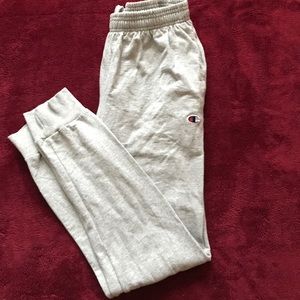 Grey champion joggers