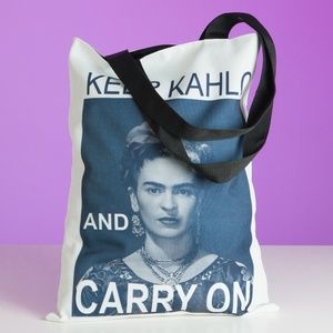 Frida Kahlo inspired tote bag
