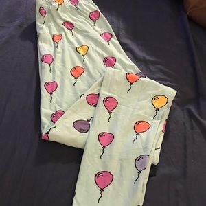 Mint green balloon Lularoe leggings sized T/C