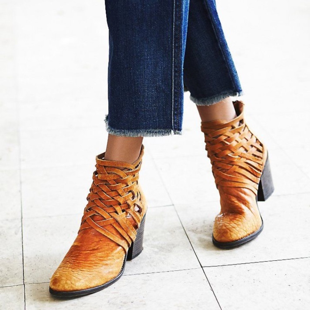LAST ONE! Free People Carrera Leather Boot