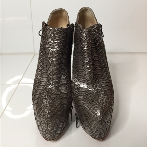 Christian Louboutin A1 python bootie - Picture 2 of 8