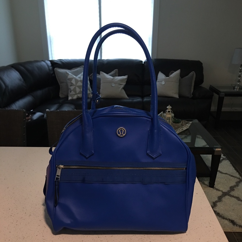 Lululemon Athletica Blue Tote Bag