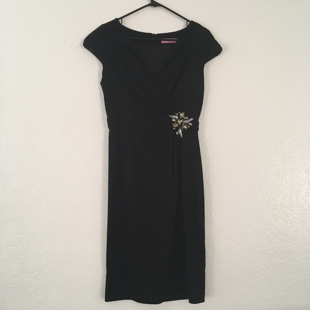 Eliza J black dress