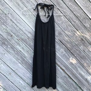 Little Black Halter Dress