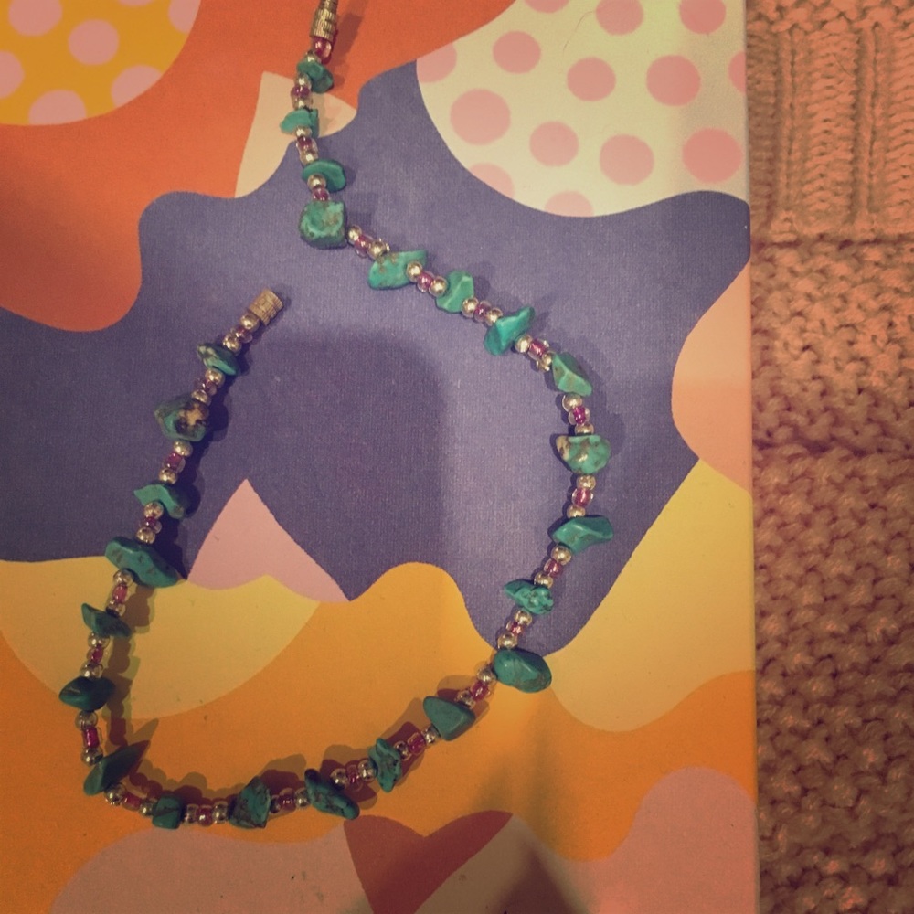 Turquoise ankle bracelet 💫✨⚡️