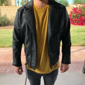 Leather jacket
