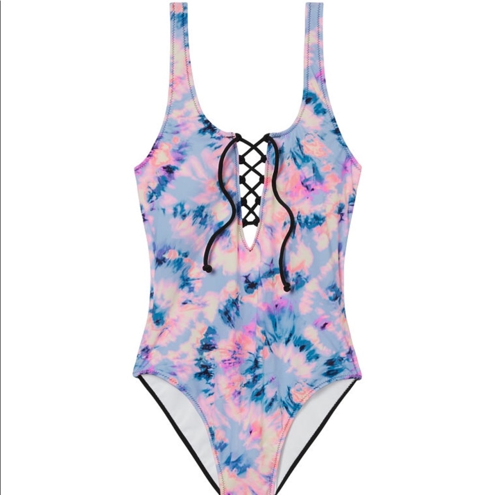 🏝VS pink one piece swimsuit