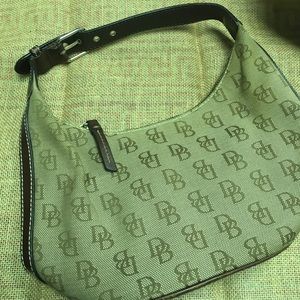 Dooney & Bourke canvas mini bag like new