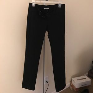Black Dress Pants slim leg