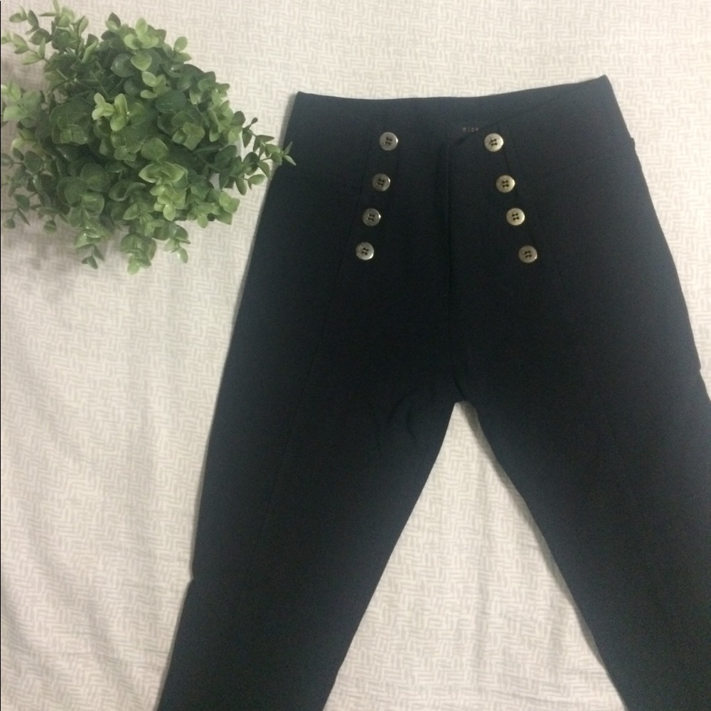 Black high waisted leggings