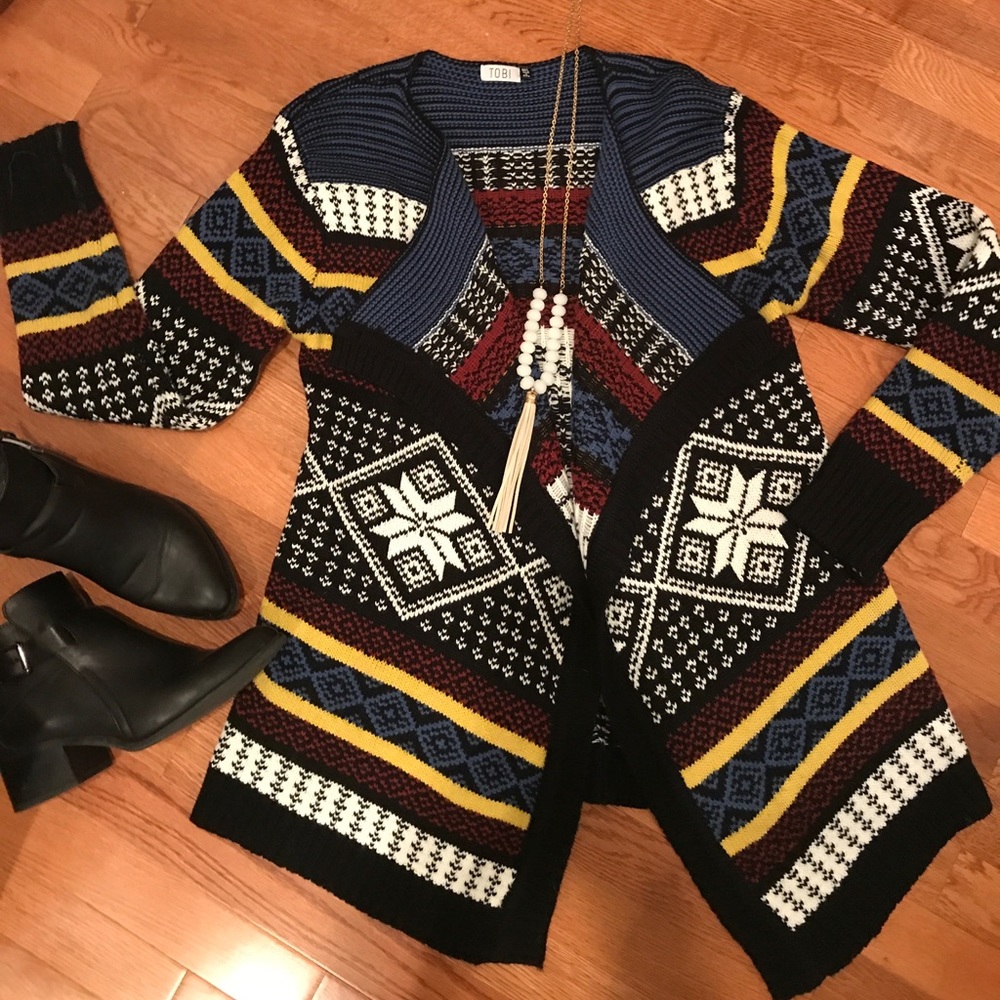 TOBI cardigan. Size M/L