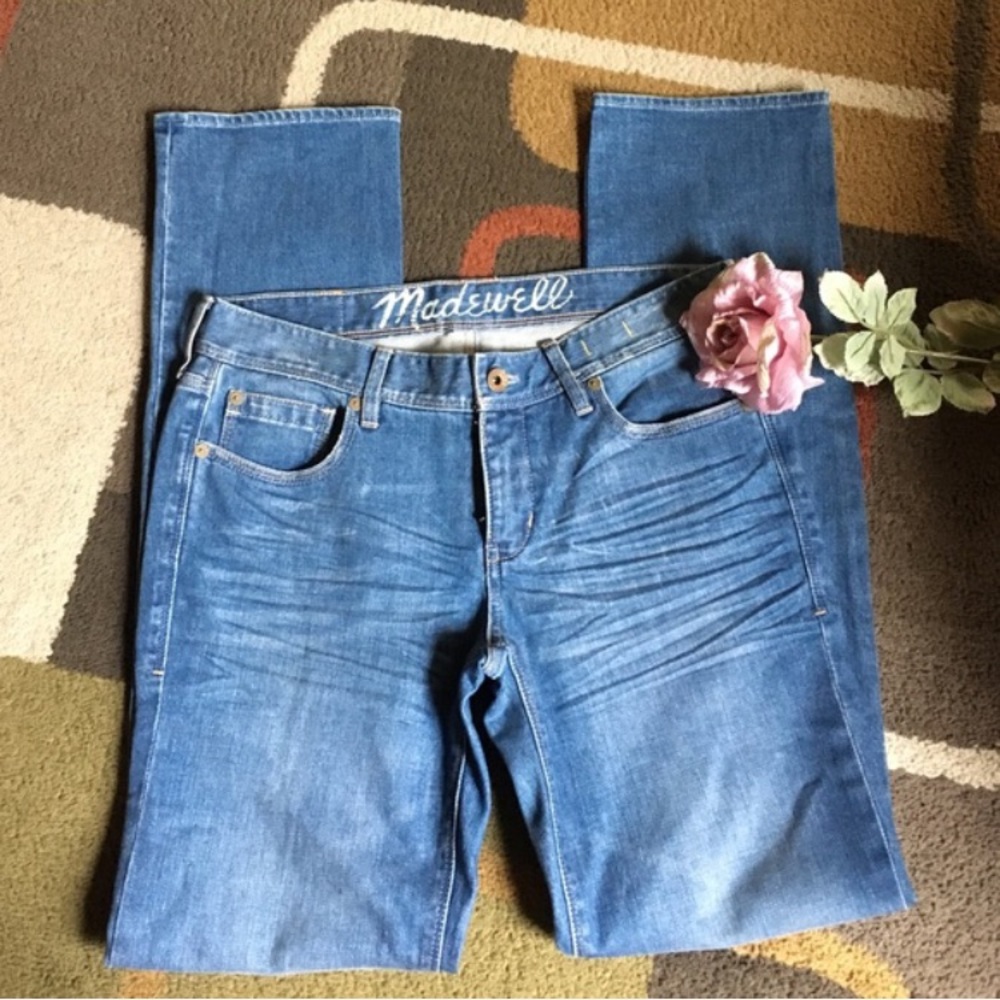 Madewell Rail Straight Jeans
