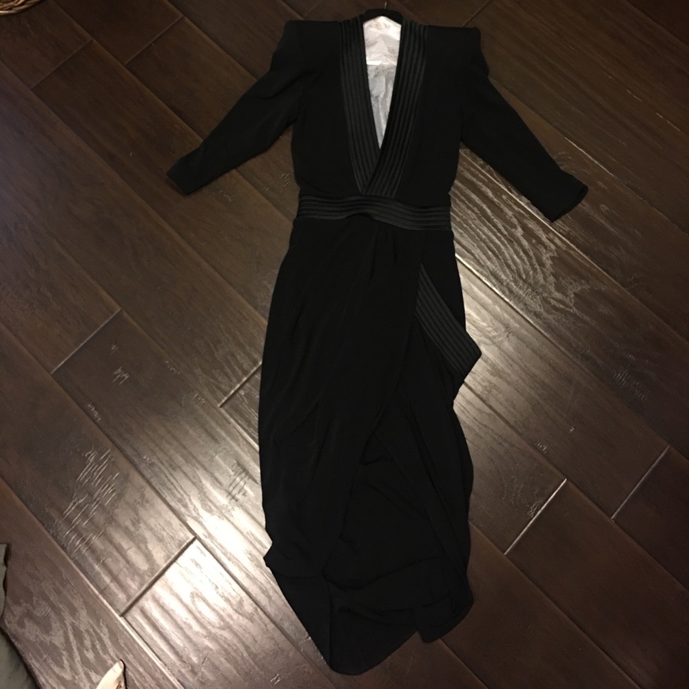 Black zhivago dress