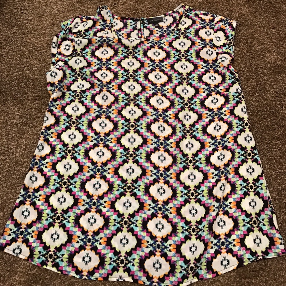 Multicolor short sleeve top