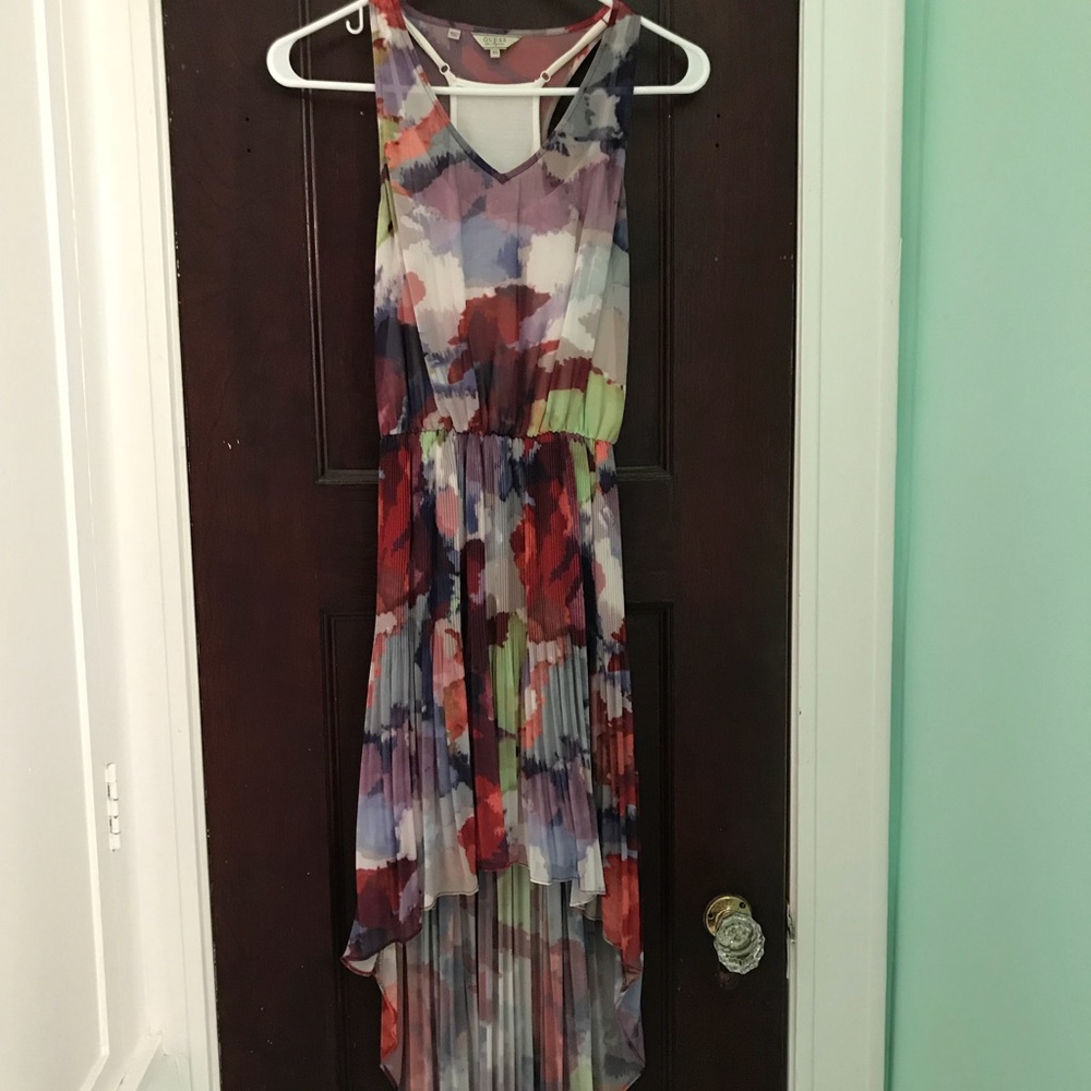 Guess high-low maxi dress