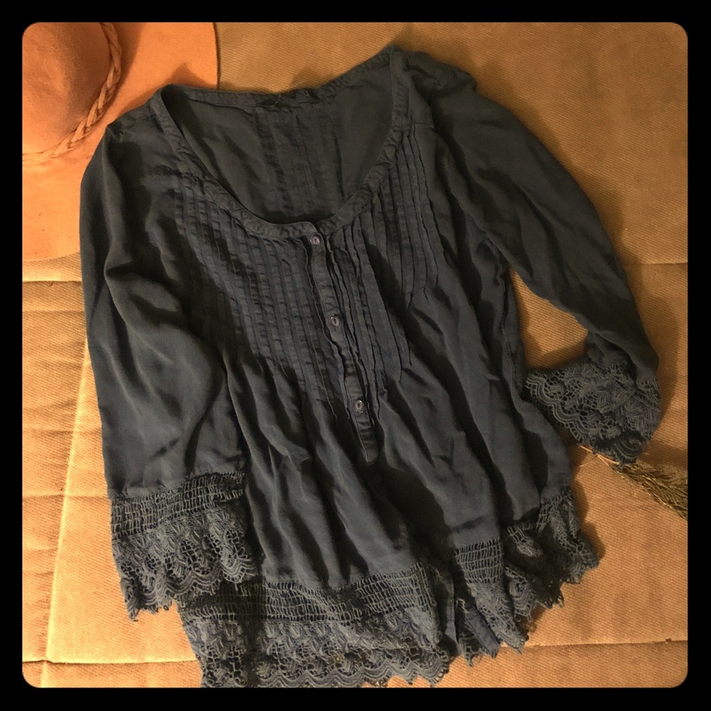 Lucky brand boho blouse
