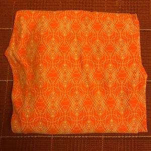 Lularoe - orange leggings - OS