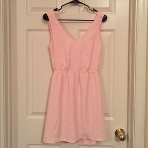 Light pink baby doll dress