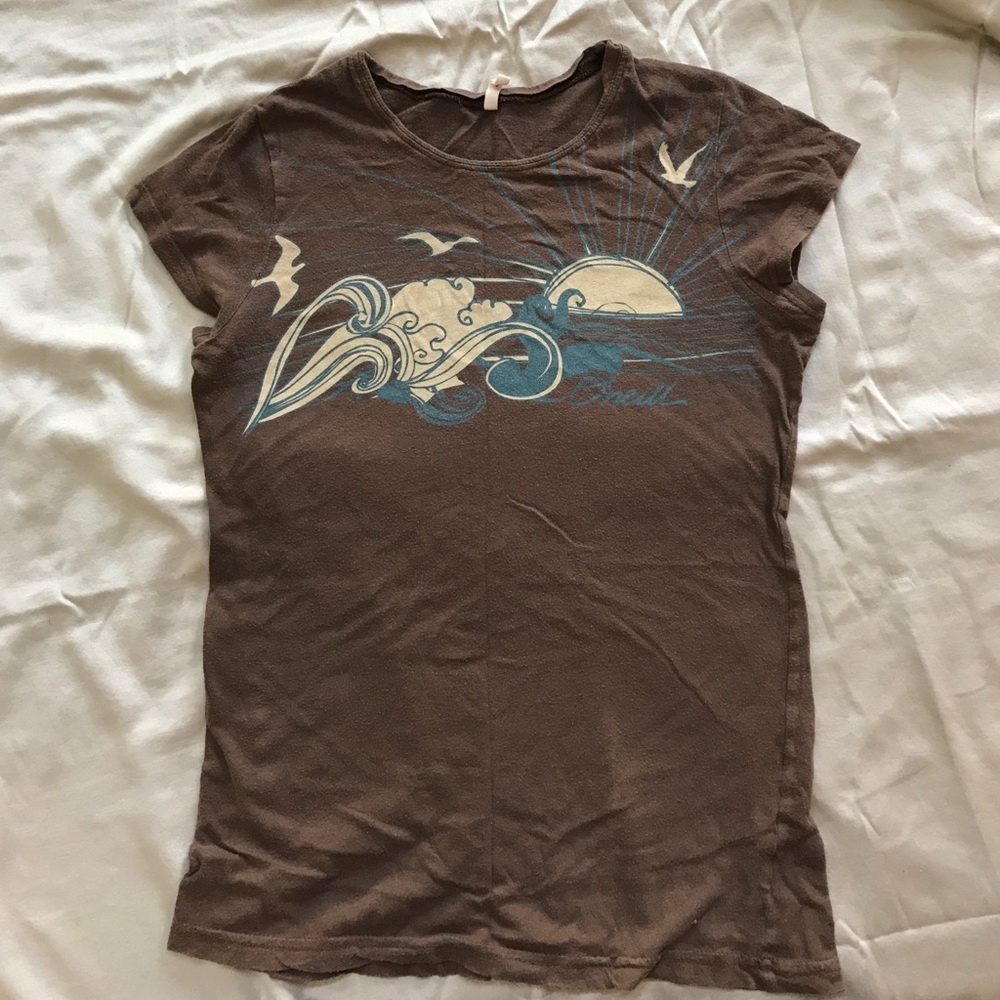 O'Neill brown t-shirt