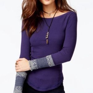 Free People 'Newbie' Rosy Cuff thermal