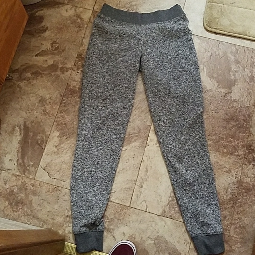 *Sold*Fuzzy warm sweat pants!