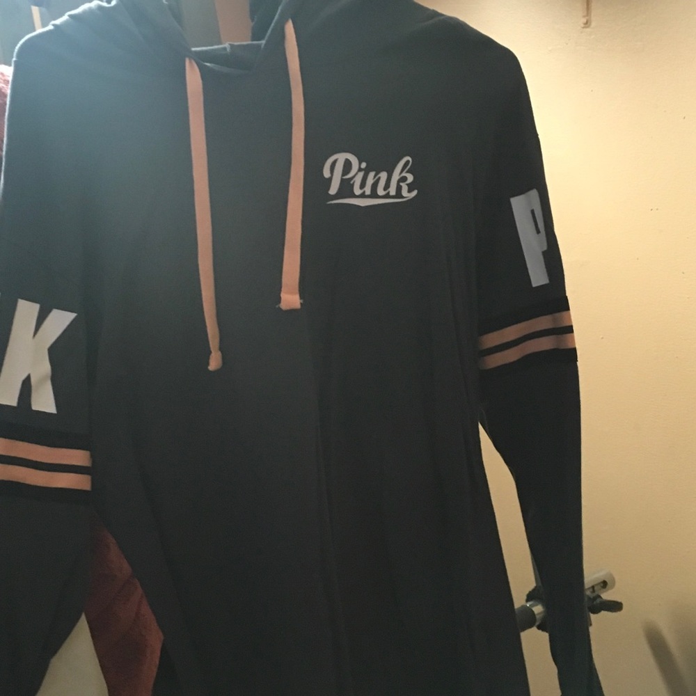 Pink hoodie