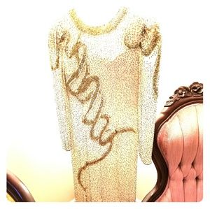 Long sequined formal dress