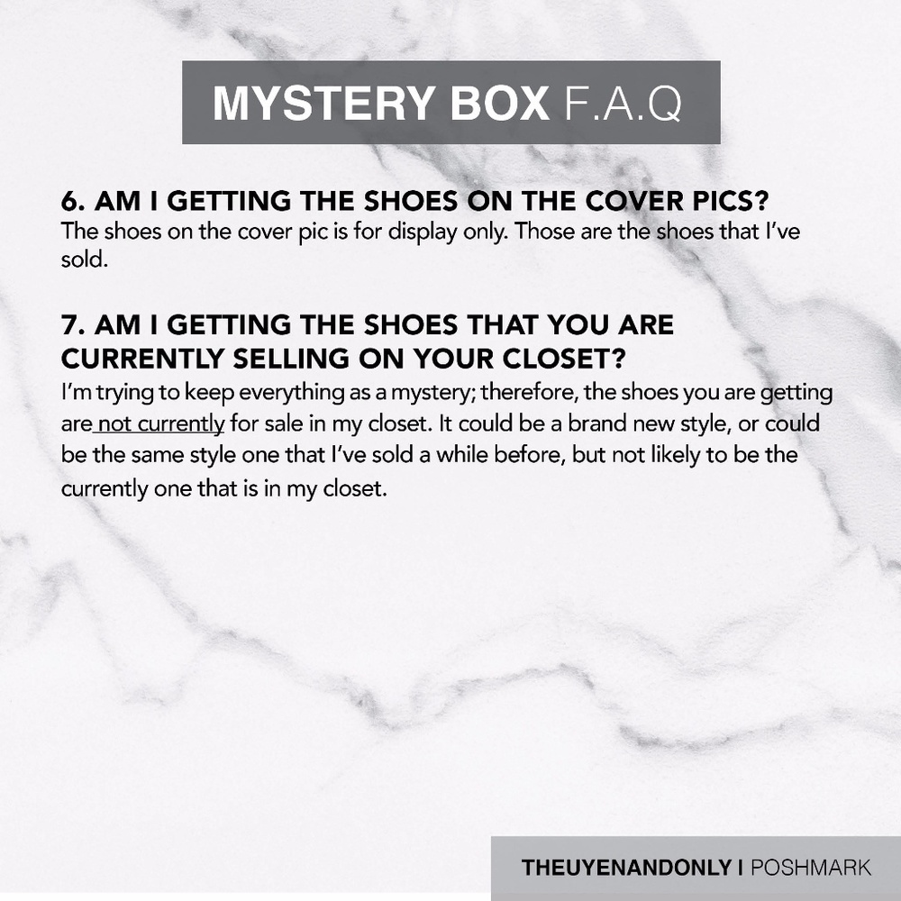 5 STARS RATED NIKE MYSTERY SHOES BOX 1 NEW PAIR - Picture 5 of 6