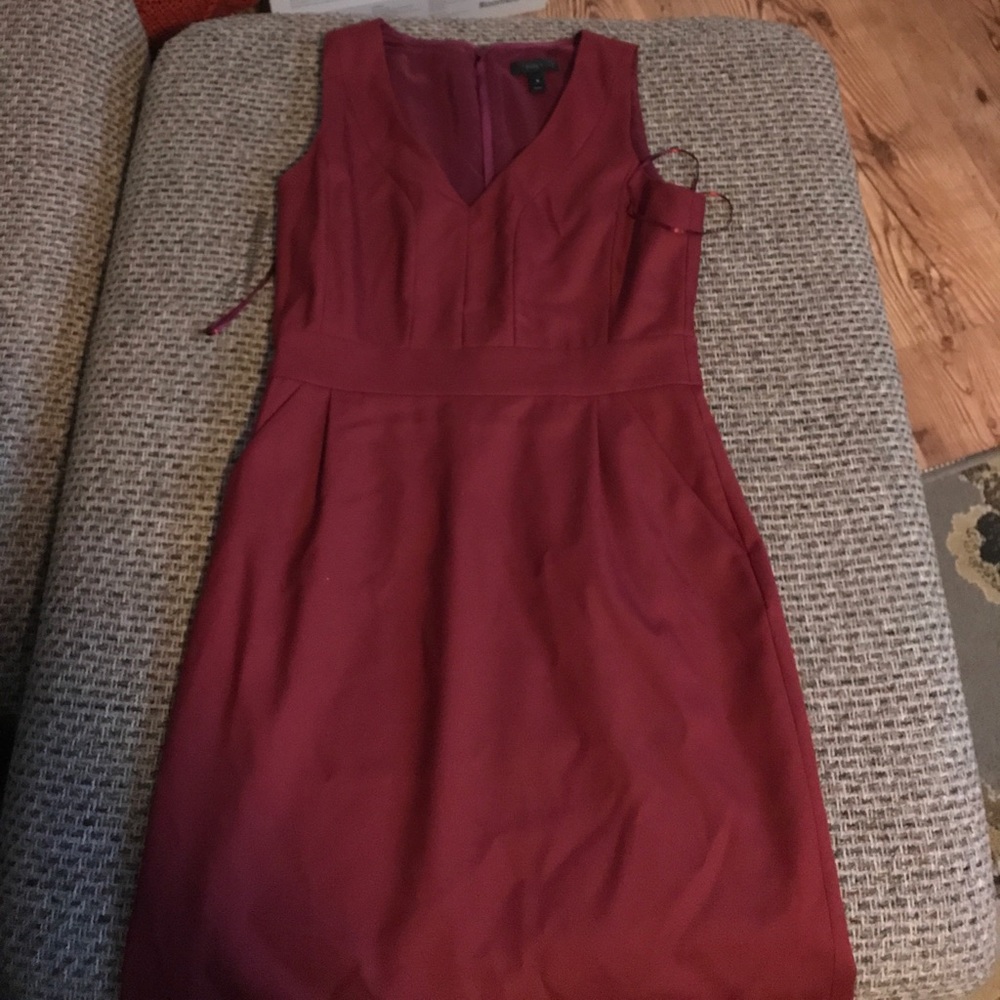 Maroon suit dress!