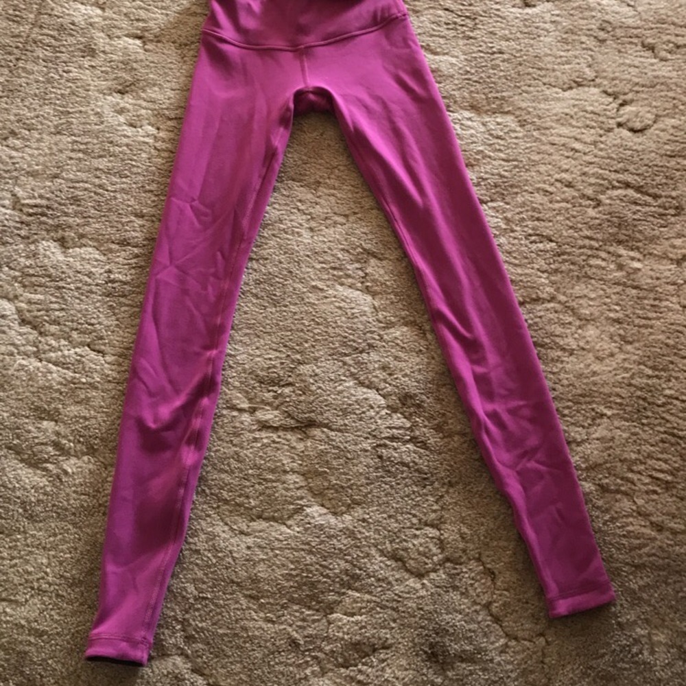Lululemon wunder under reversible leggings