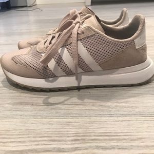 Light pink adidas sneakers
